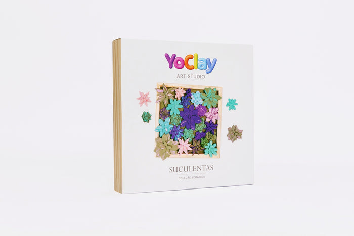 YoClay Art Studio - Coleção Botânica - Suculentas