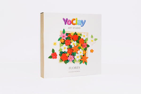 PRÉ VENDA YoClay Art Studio - Coleção Botânica - Flores