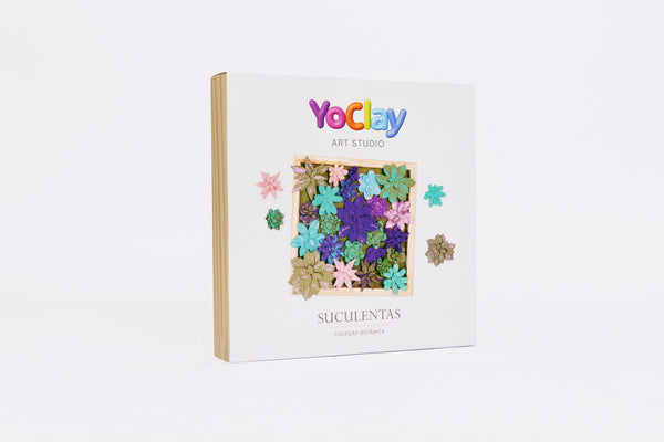 PRÉ VENDA YoClay Art Studio - Coleção Botânica - Suculentas