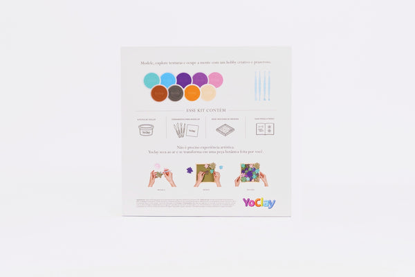 PRÉ VENDA YoClay Art Studio - Coleção Botânica - Suculentas