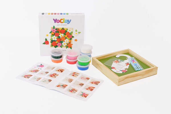 PRÉ VENDA YoClay Art Studio - Coleção Botânica - Flores