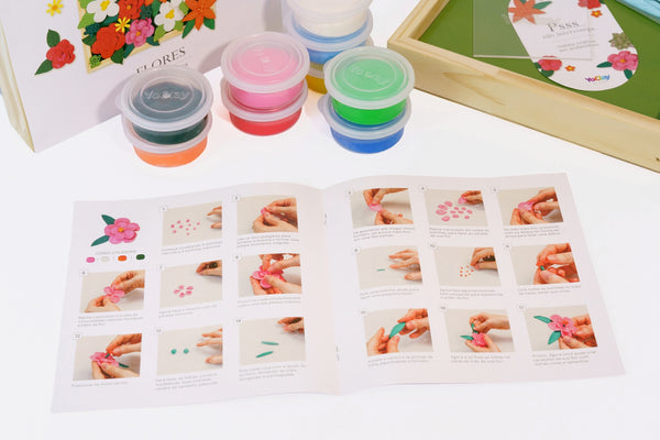 PRÉ VENDA YoClay Art Studio - Coleção Botânica - Flores