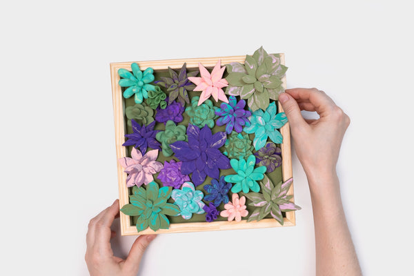 PRÉ VENDA YoClay Art Studio - Coleção Botânica - Suculentas