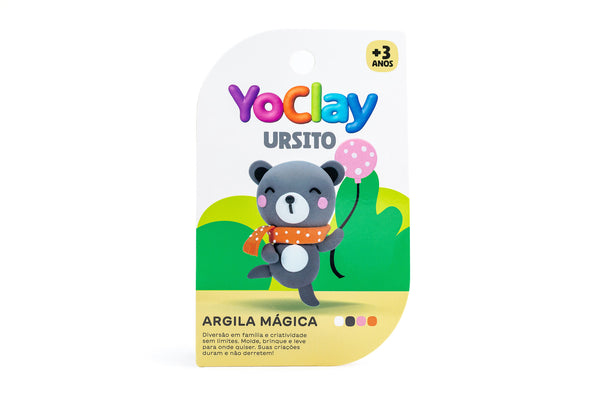 YoClay Pocket para Moldar - Ursito