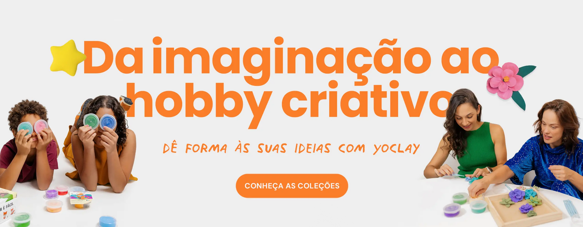 Da imaginação ao hobby criativo — YoClay