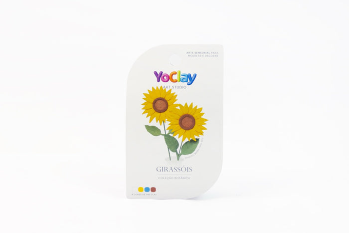 YoClay Pocket Botânico - Girassol