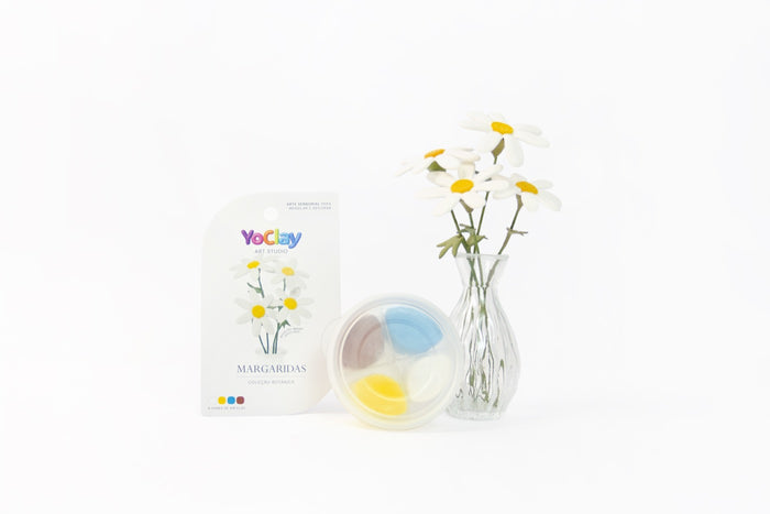 YoClay Pocket Botânico - Margarida