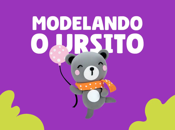 YoClay Pocket para Moldar - Ursito