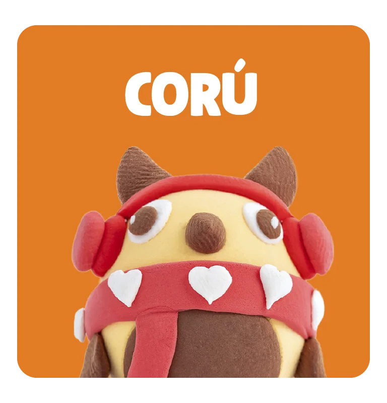 Corú, personagem Pocket YoClay