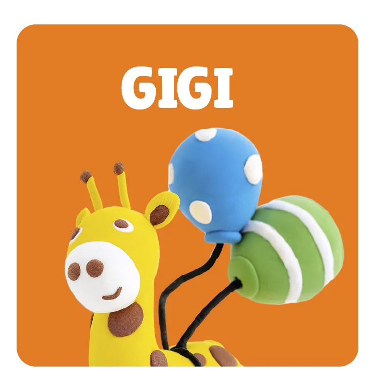 Gigi, personagem Pocket YoClay