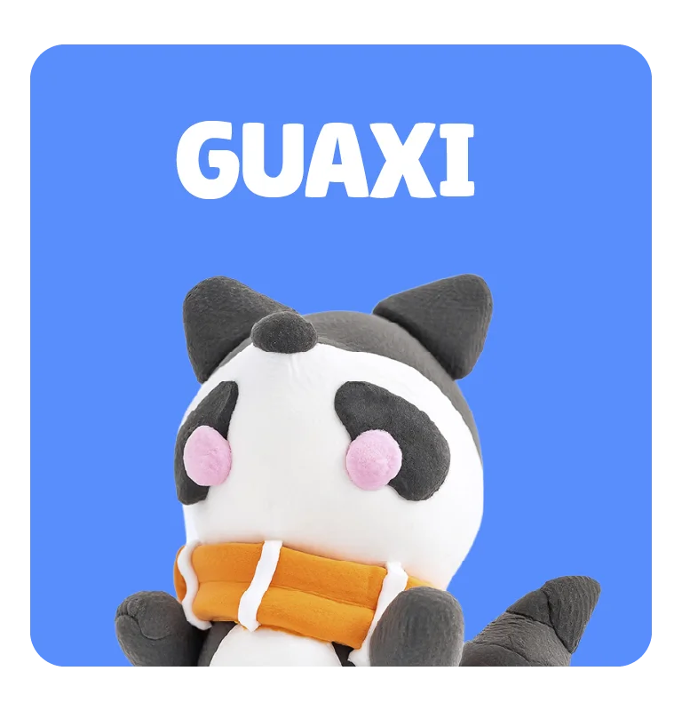 Guaxi, personagem Pocket YoClay