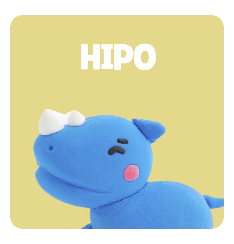 Hipo, personagem Pocket YoClay