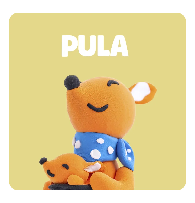 Pula, personagem Pocket YoClay