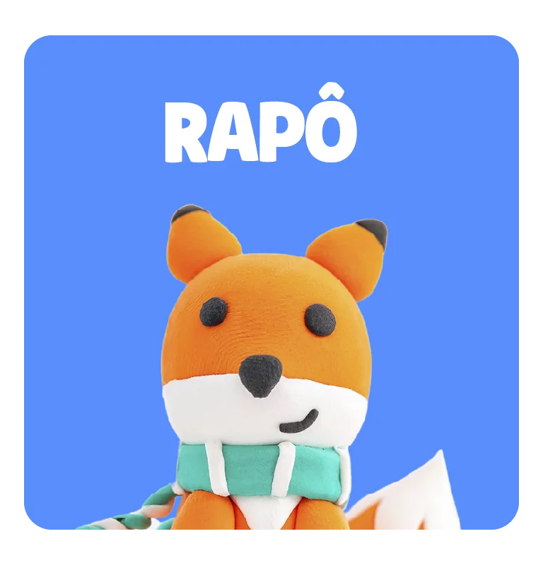 Rapô, personagem Pocket YoClay