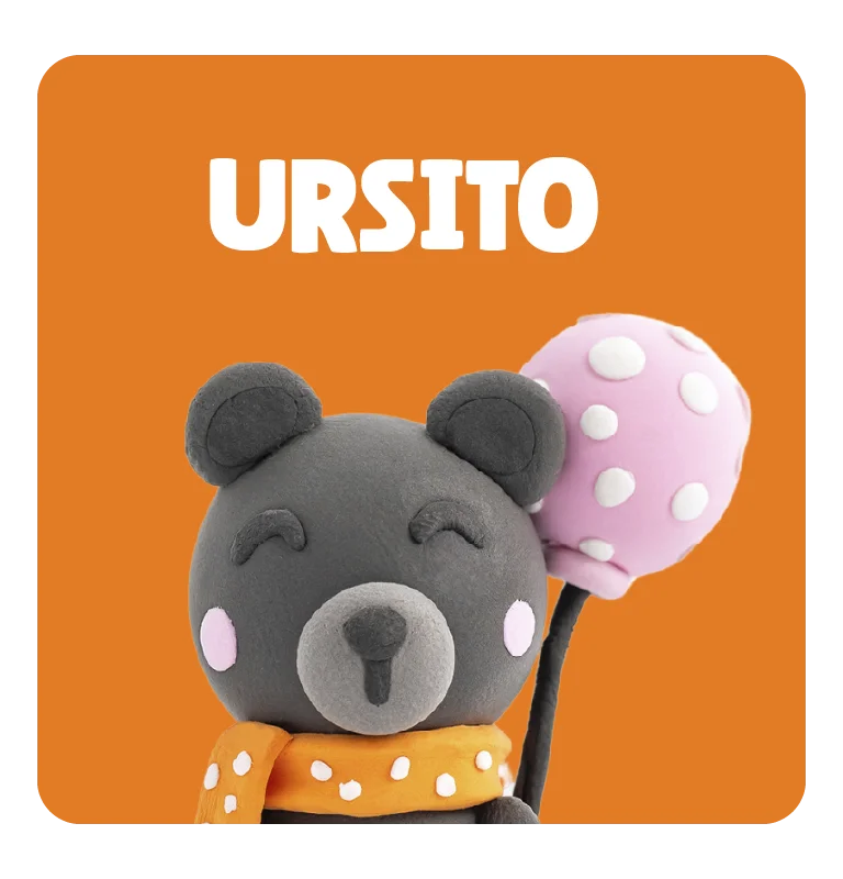 Ursito, personagem Pocket YoClay